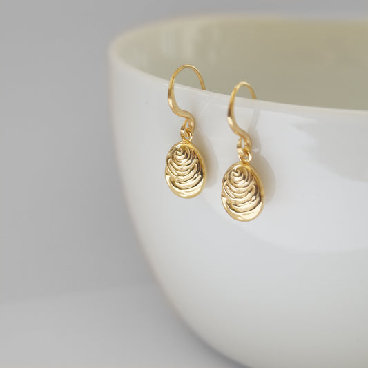 Ripple earrings